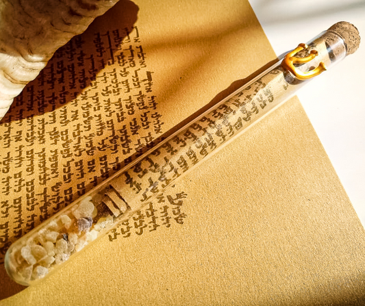 Mezuzah Frankincense Gold