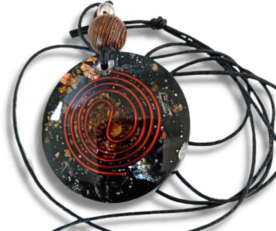 Myrrh & Andalusite Organite Pendant