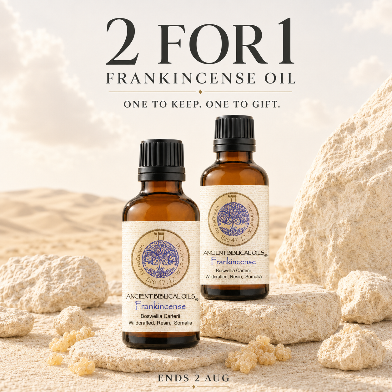 Frankincense Blend 50ml, 2 for 1 Offer